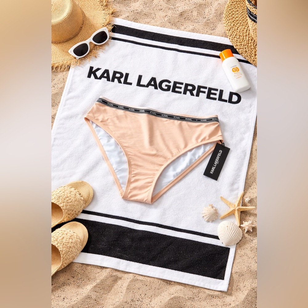 NWT Karl Lagerfeld swim bottoms